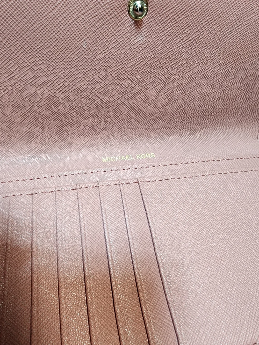 Michael Kors sleek pebbled